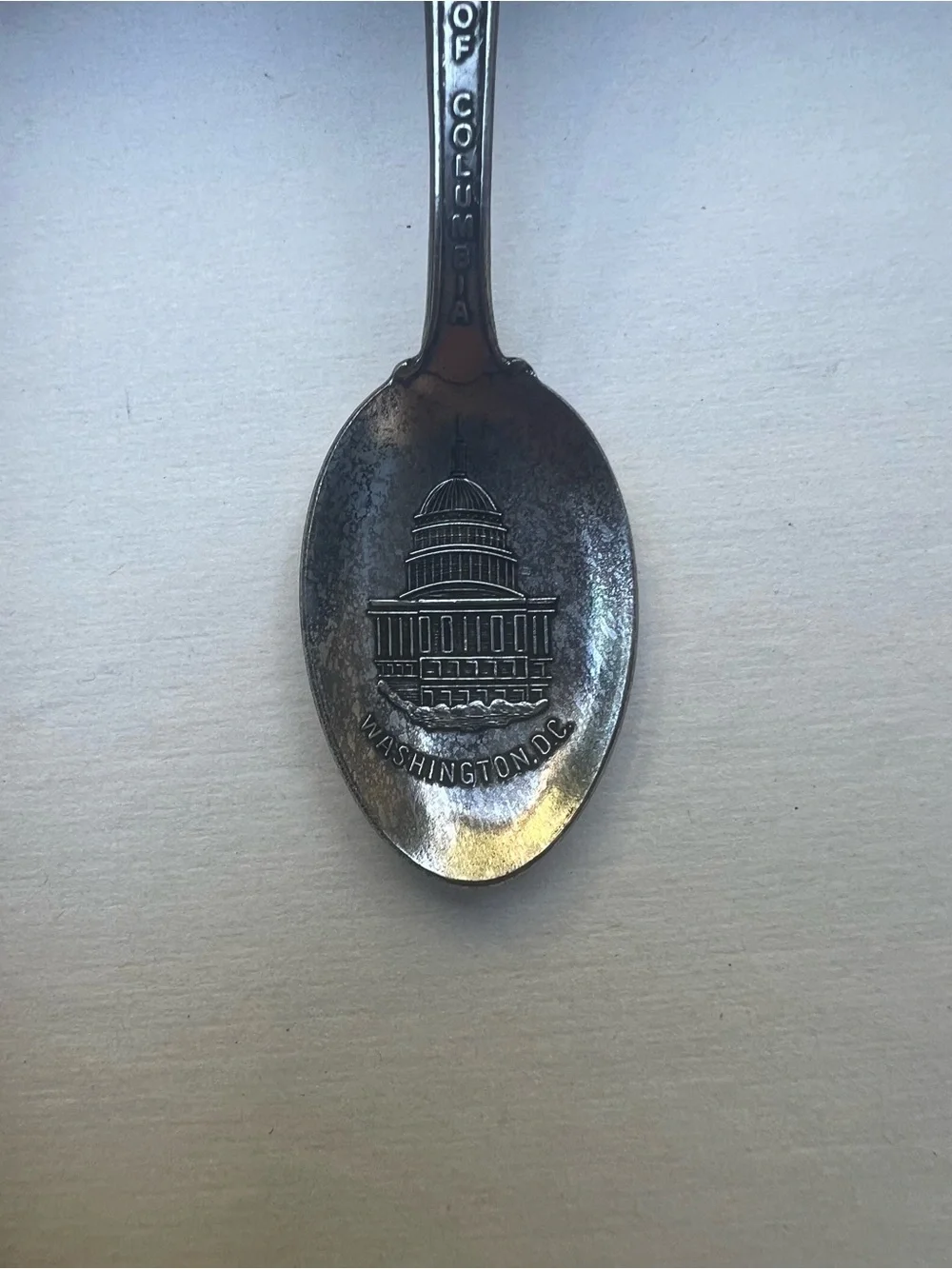 Vintage Souvenir Spoon Lot of 3 Delaware New York & Washington DC US Collectible